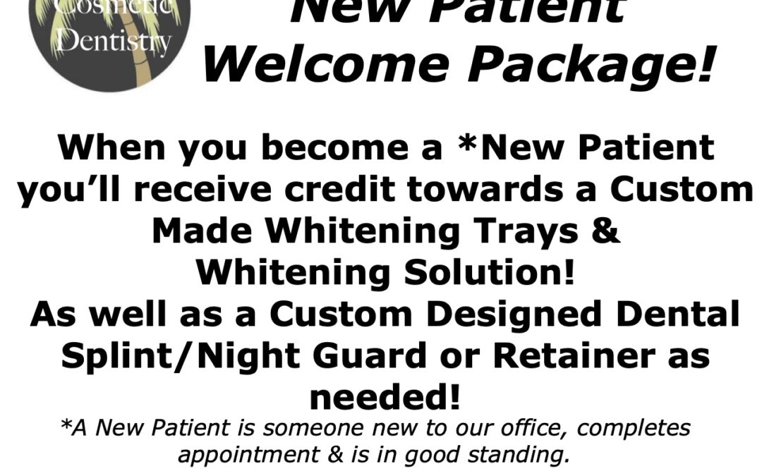 New Patient  Welcome Package!